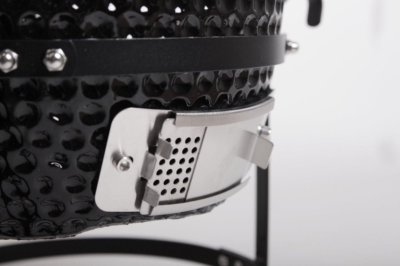 Fresh Grills Kamado Charcoal BBQ Grill 13" Mini Portable - Fresh Grills