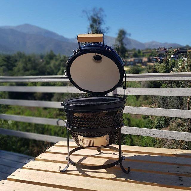 Fresh Grills Kamado Charcoal BBQ Grill 13" Mini Portable - Fresh Grills