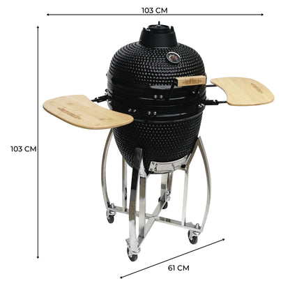 Kamado BBQ Grill – 18”