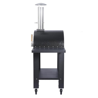 Free Standing Extra Large Pizza Oven with Prep Stations - Fresh Grills